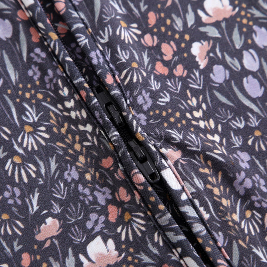 Bamboo Zip Sleeper - Dark Vintage Garden