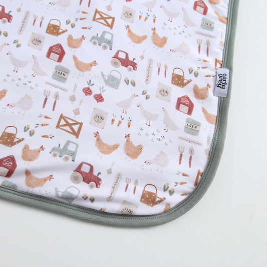 Quilted Bamboo Blanket - 50x70 - Gander Farm