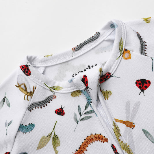 Bamboo Zip Sleeper - Bugs