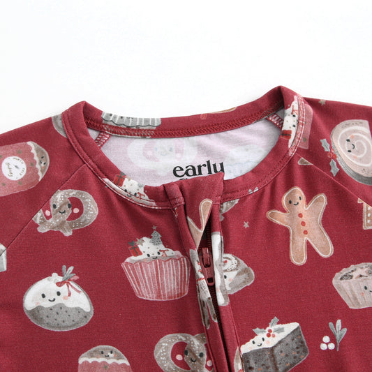 Bamboo Zip Sleeper - Christmas Treats