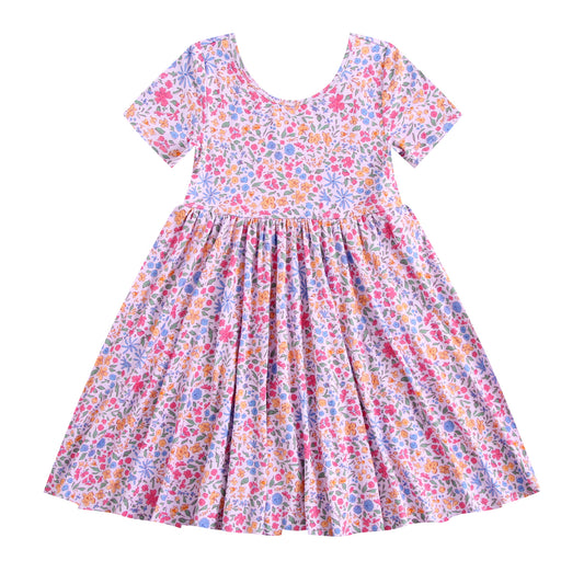 Bamboo Twirl Dress - Stella Floral
