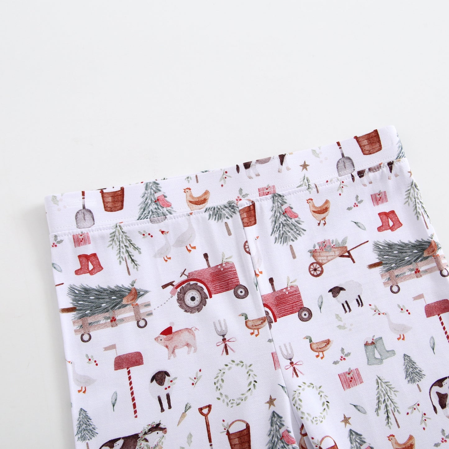 Bamboo 2-Piece Pjs - Christmas Farm
