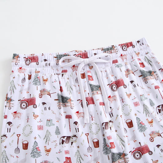 Women's Joggers - Christmas Farm