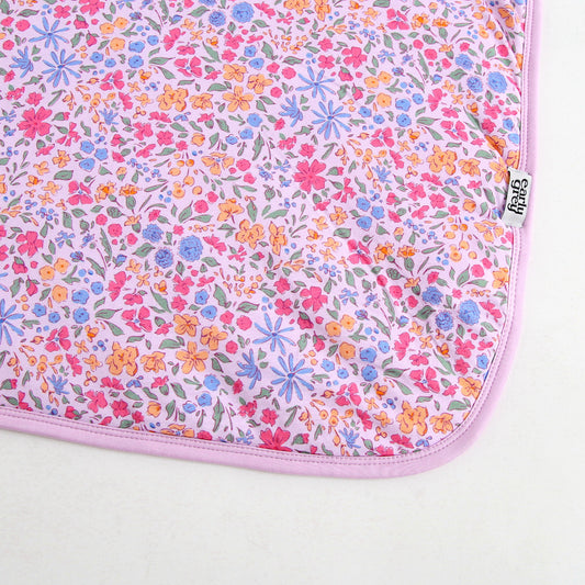 Quilted Bamboo Blanket - 50x70 - Stella Floral
