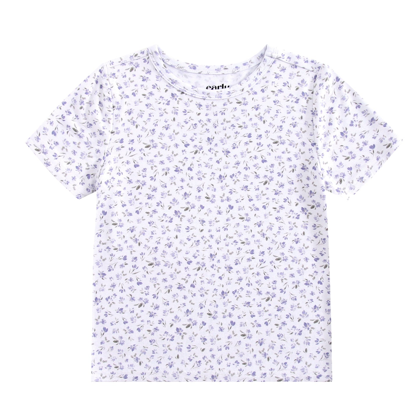 T-shirt - Ditsy Blue Floral