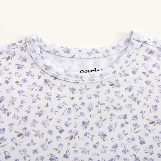 T-shirt - Ditsy Blue Floral
