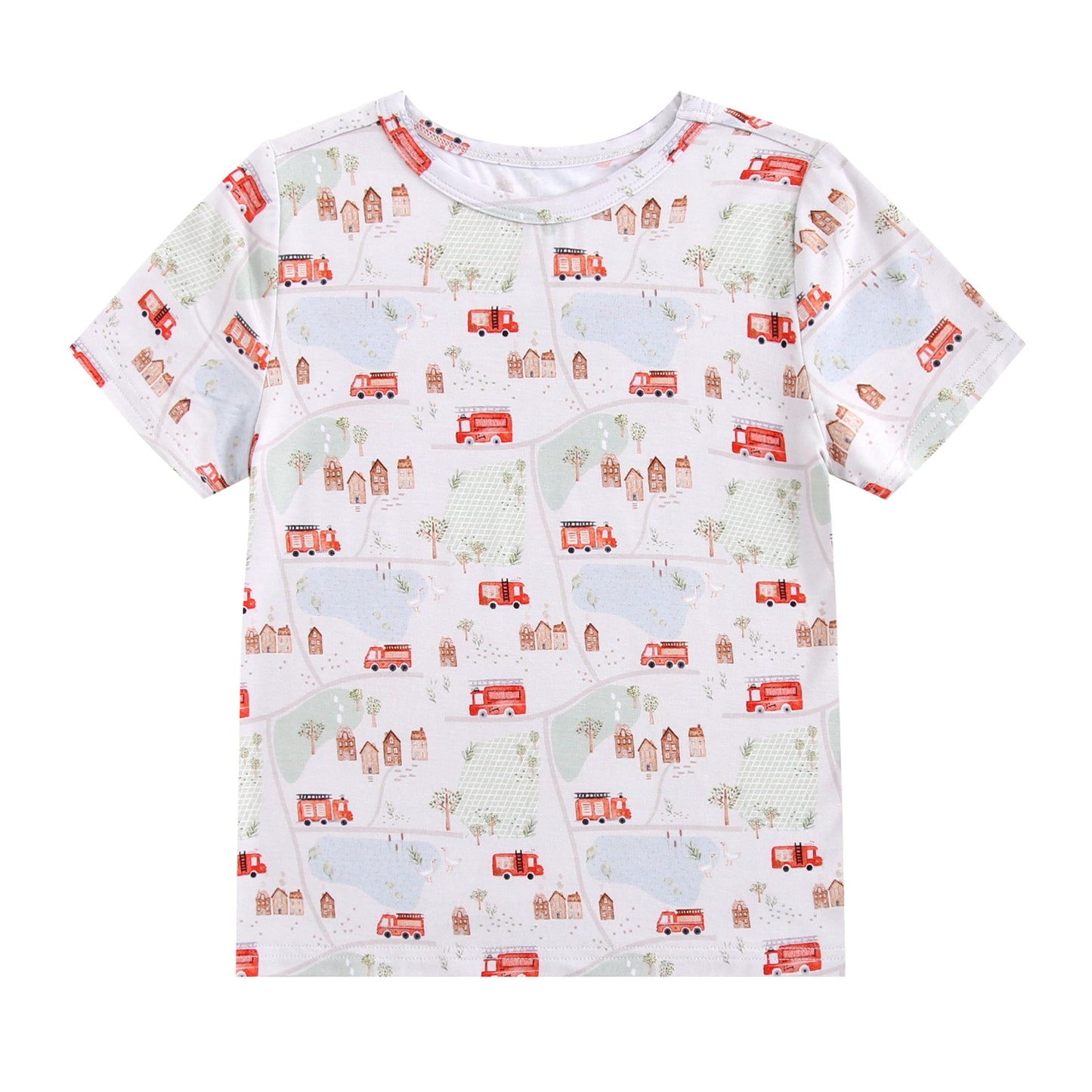 T-shirt - Fire Trucks