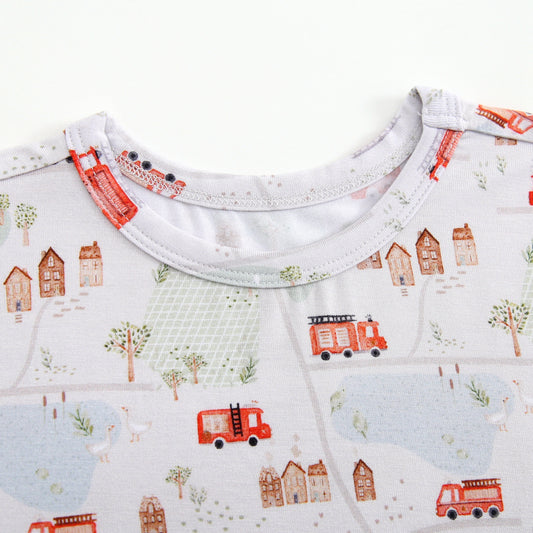 T-shirt - Fire Trucks