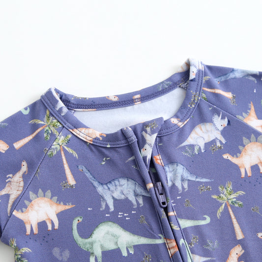 Bamboo Zip Sleeper - Jurassic