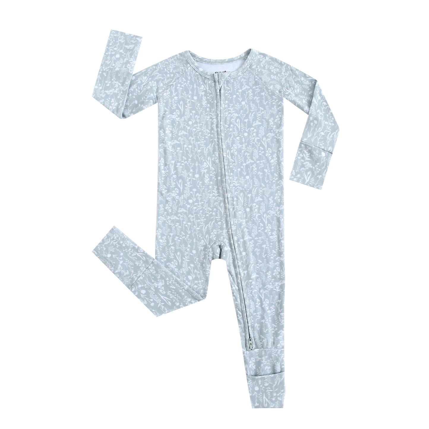 Bamboo Zip Sleeper - Vanya Floral
