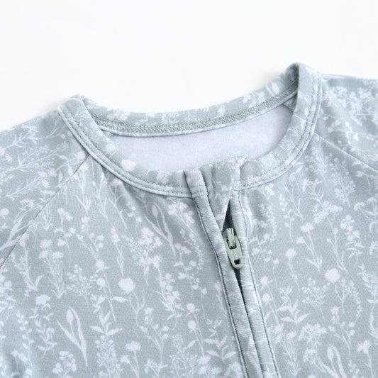 Bamboo Zip Sleeper - Vanya Floral
