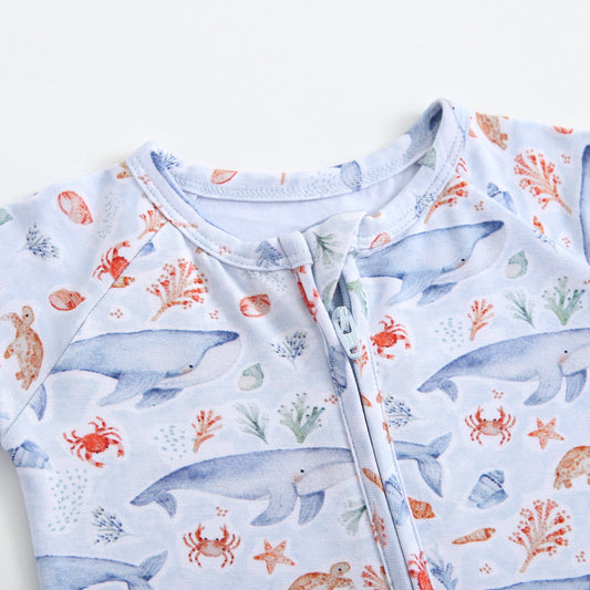 Bamboo Zip Sleeper - Cove