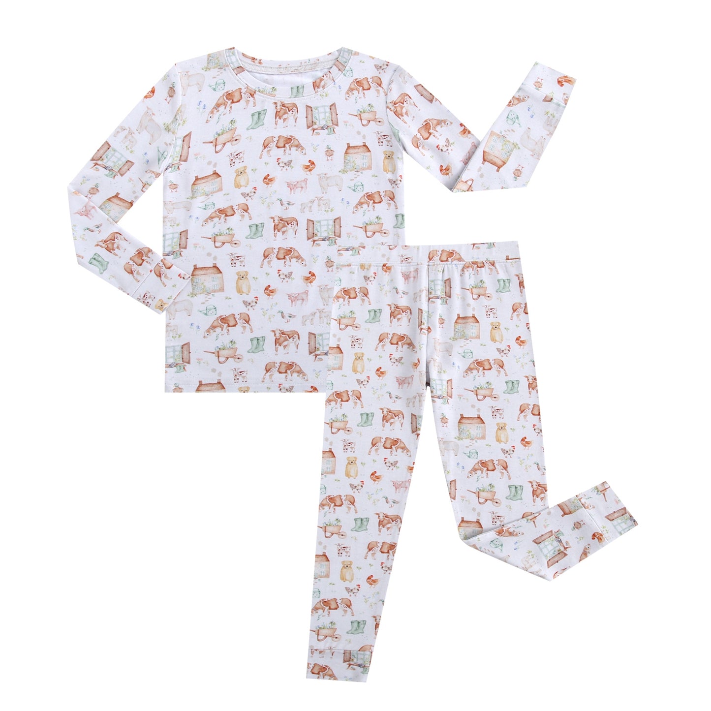 Bamboo 2-Piece Pjs - Cottage Farm