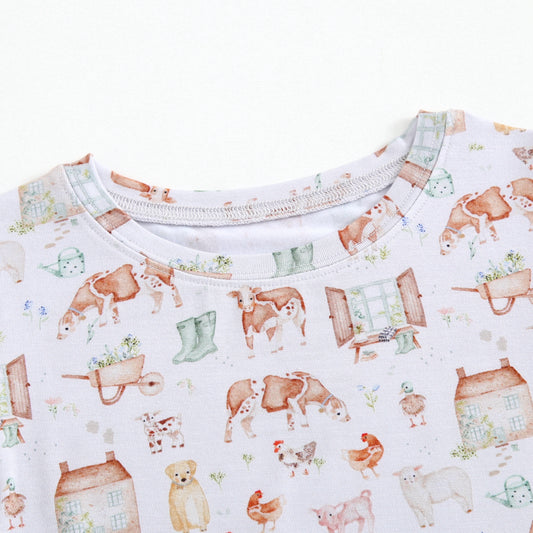 Bamboo 2-Piece Pjs - Cottage Farm