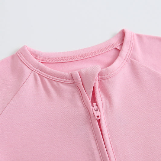 Bamboo Zip Sleeper - Orchid Pink