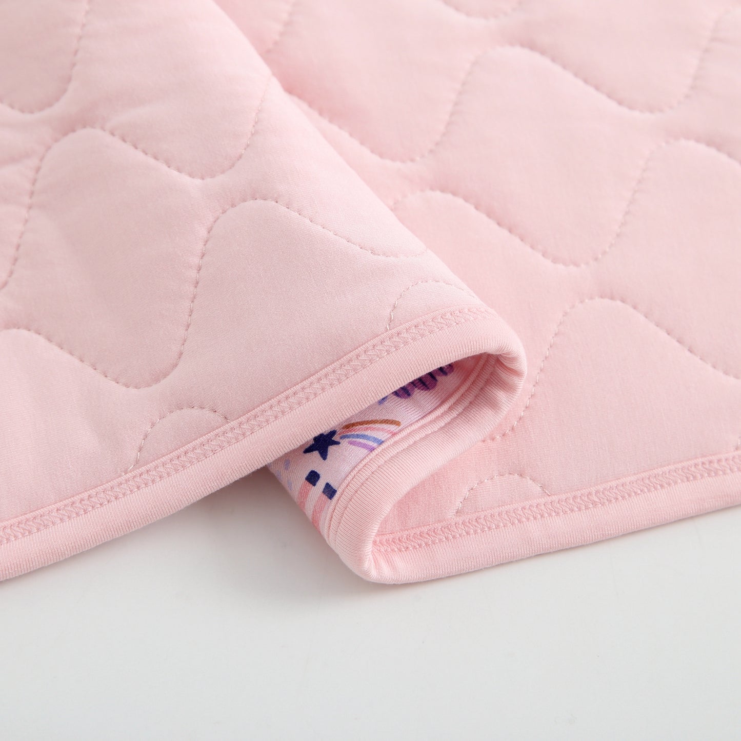 Doll Quilted Bamboo Blanket - 15x19 - Unicorns