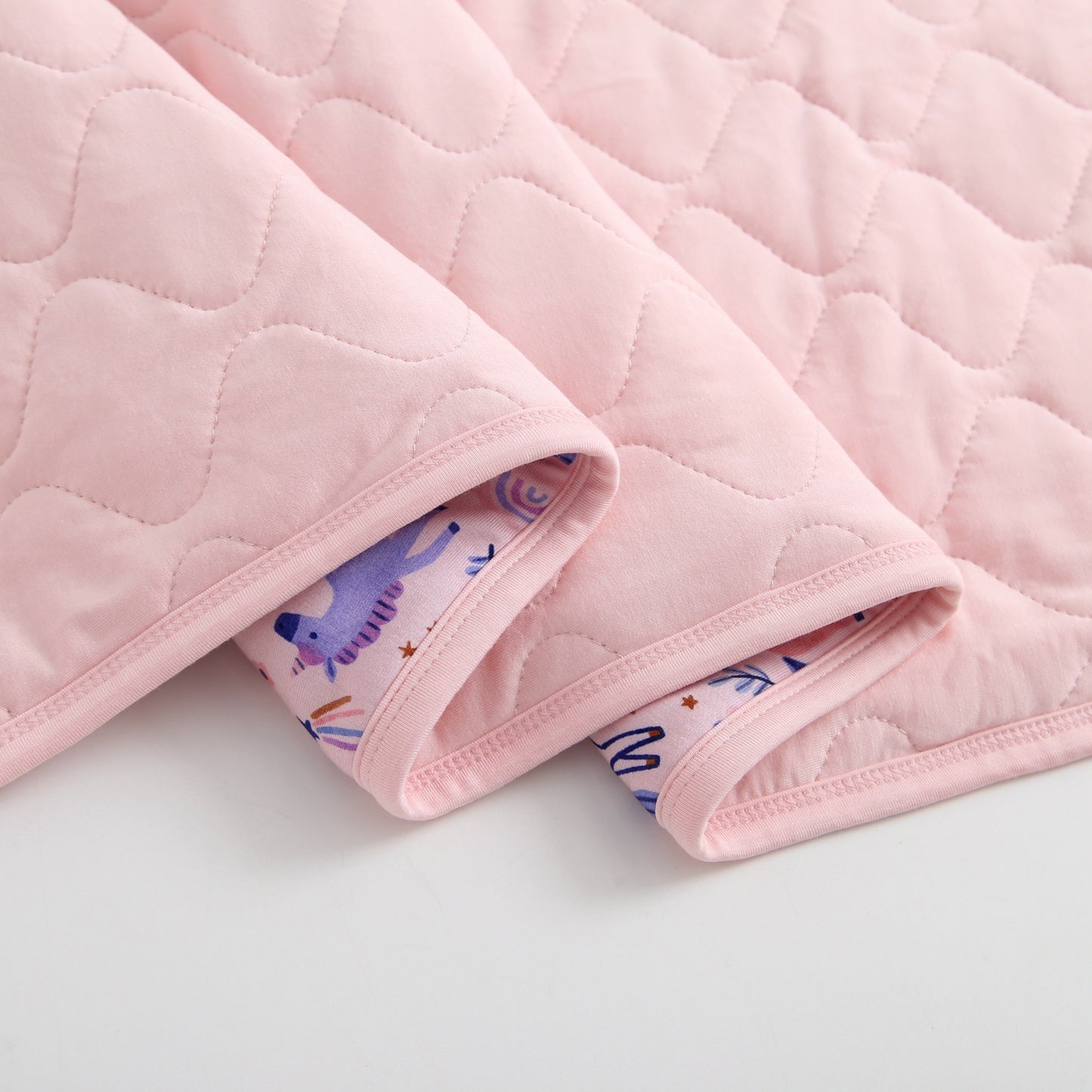 Quilted Bamboo Blanket - 50x70 - Unicorns