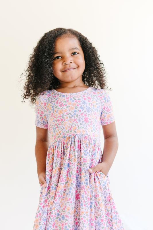 Bamboo Twirl Dress - Stella Floral