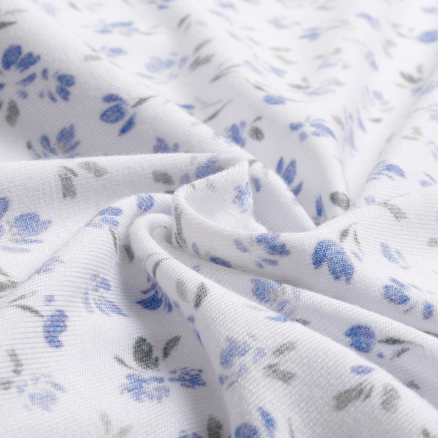 Bamboo Zip Sleeper - Ditsy Blue Floral
