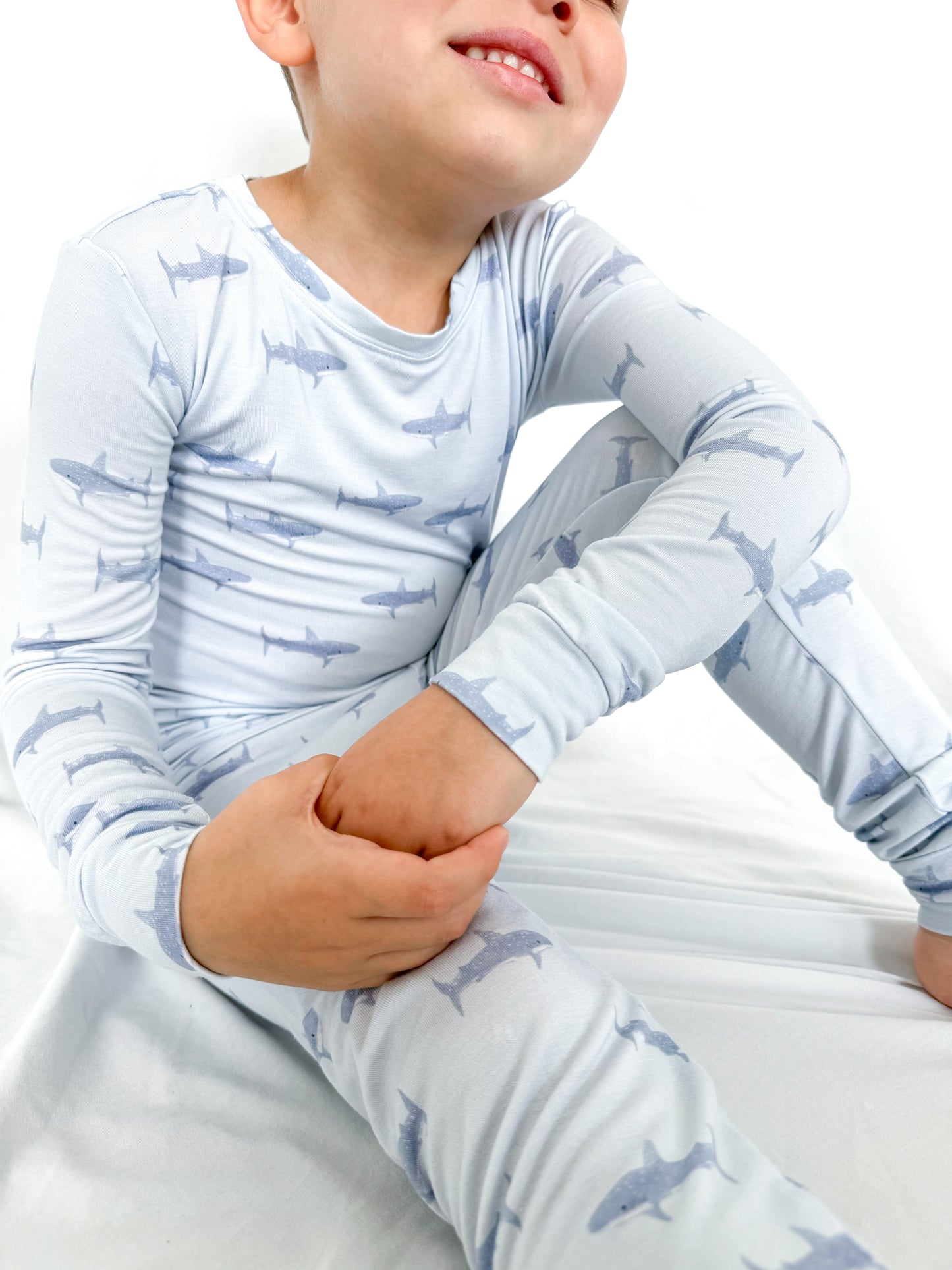 Bamboo 2-Piece Pjs - Sharks