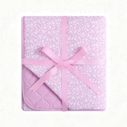 Quilted Bamboo Blanket - 50x70 - Lucy Floral