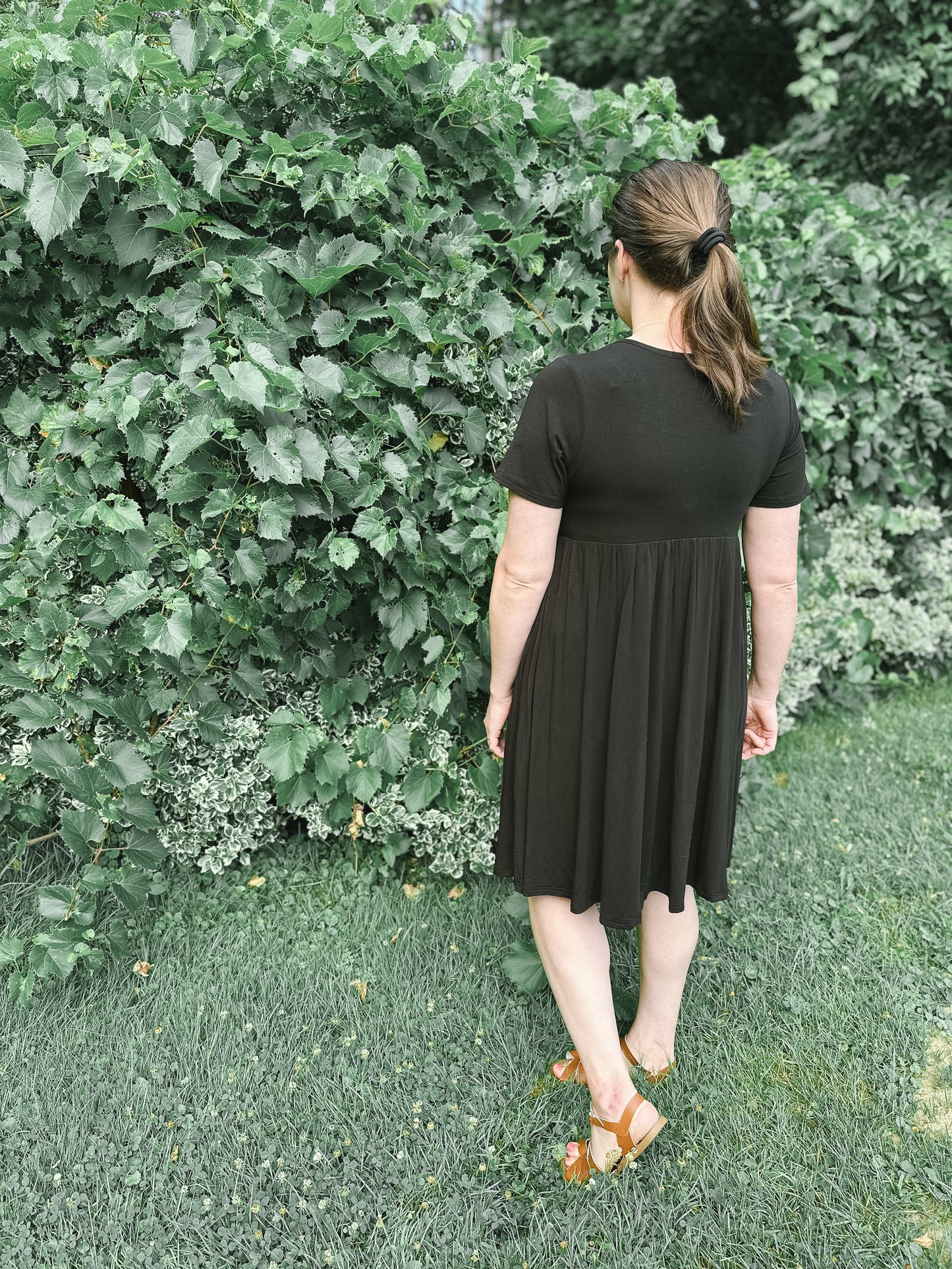 Women's Twirl Dress - Black