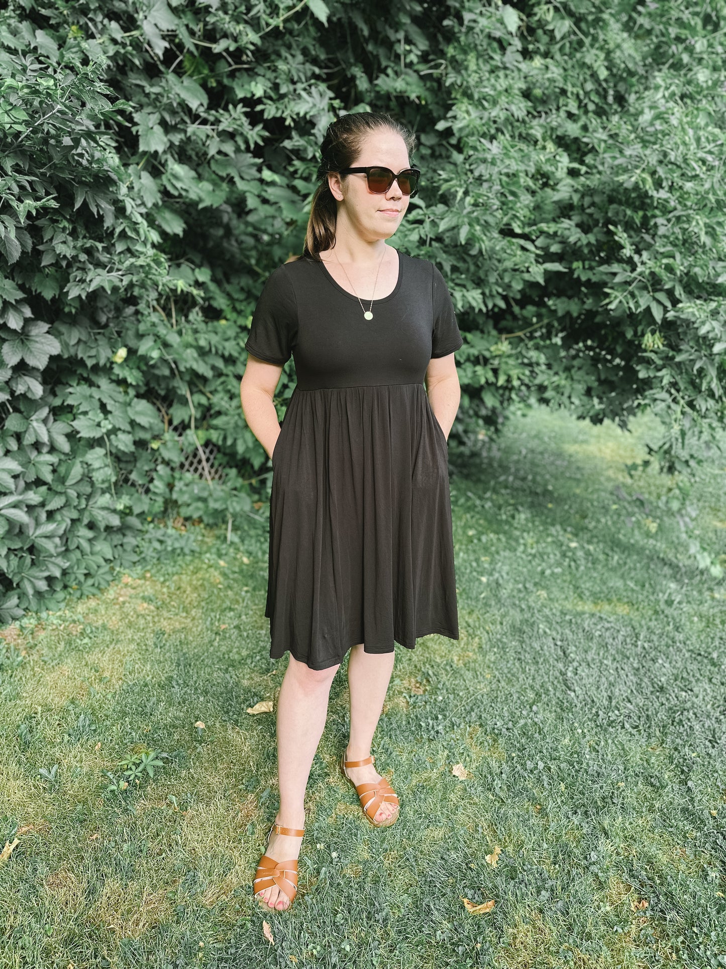 Women's Twirl Dress - Black