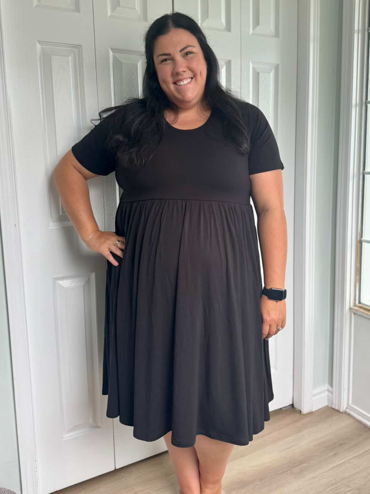 Women's Twirl Dress - Black