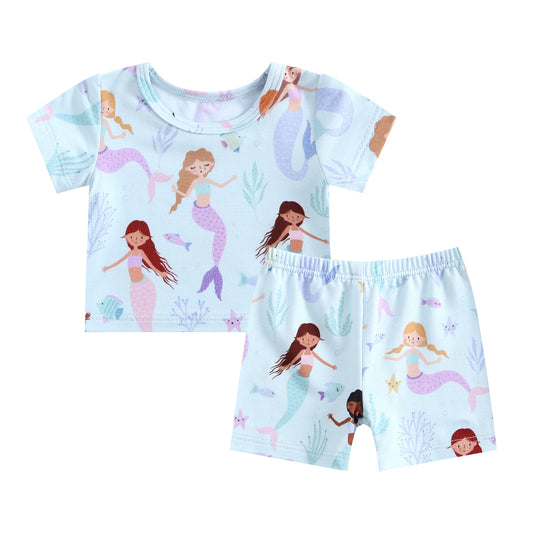 Doll 2-Piece Pjs - Mermaids