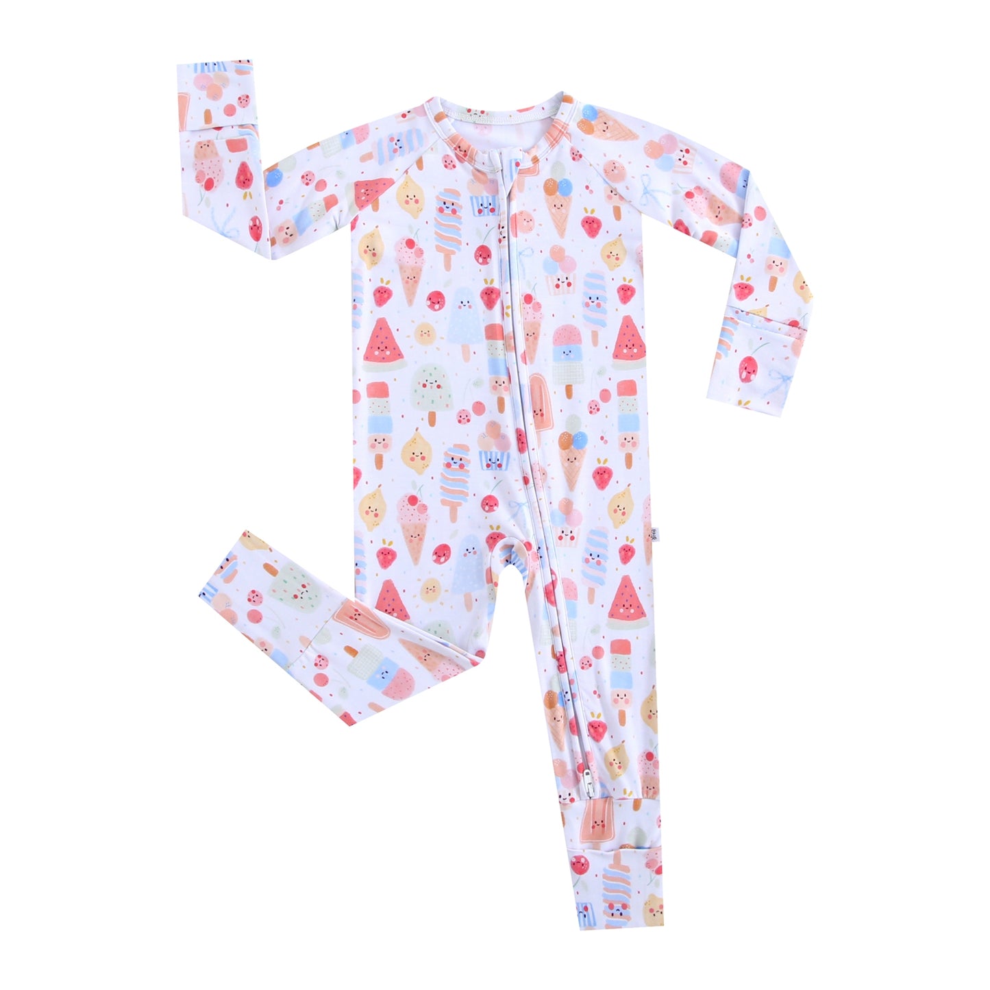 Bamboo Zip Sleeper - Summer Treats