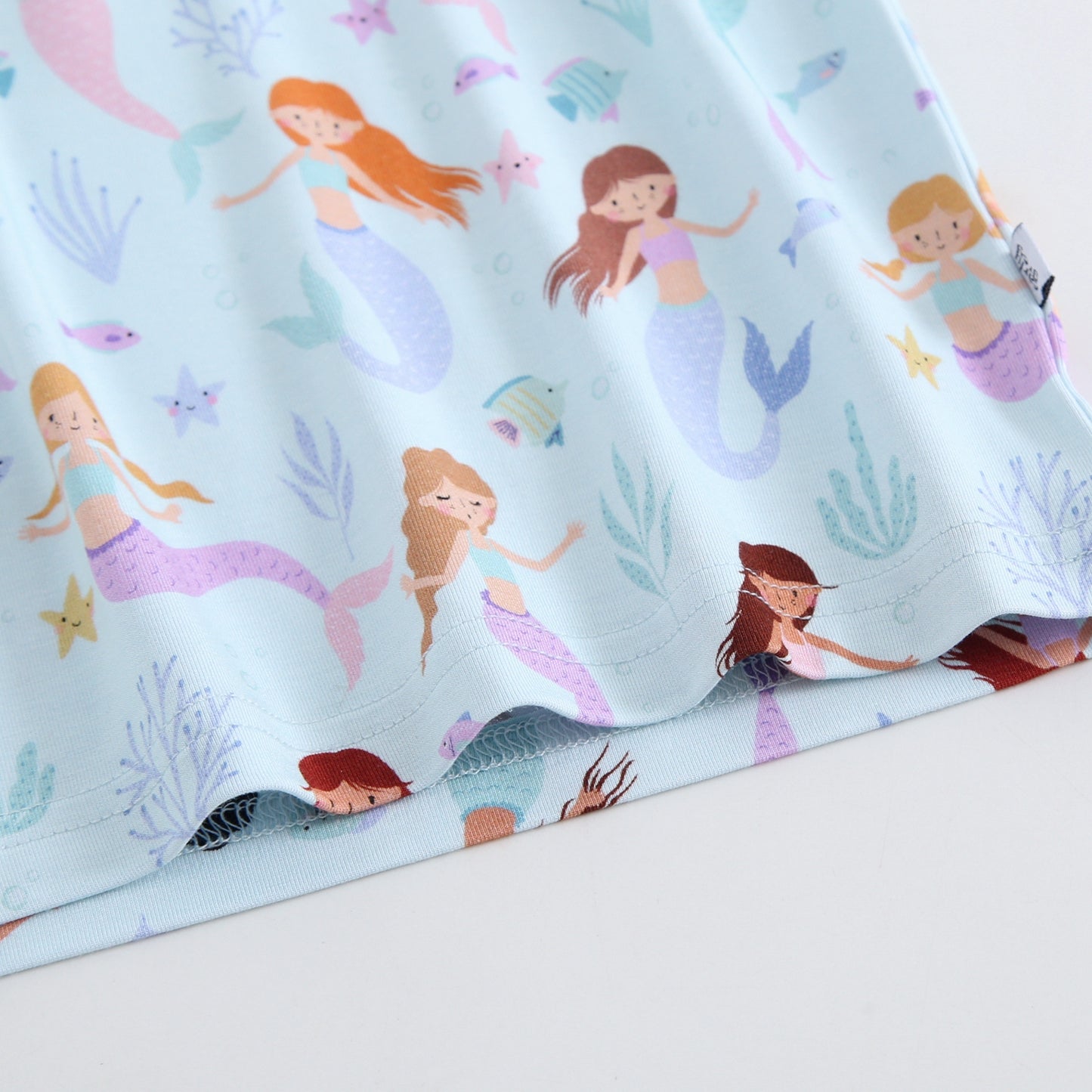 Bamboo 2-Piece Pjs - Mermaids