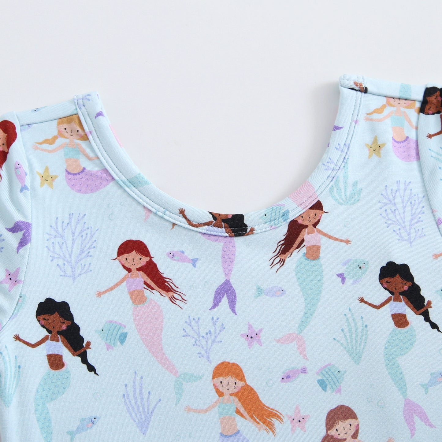 Bamboo Twirl Dress - Mermaids