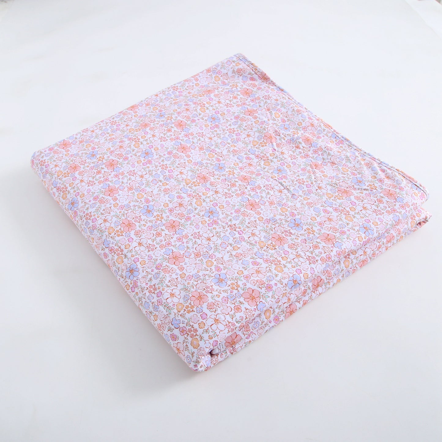 Bamboo/Plush Blanket - 50x70 - Eloise Floral