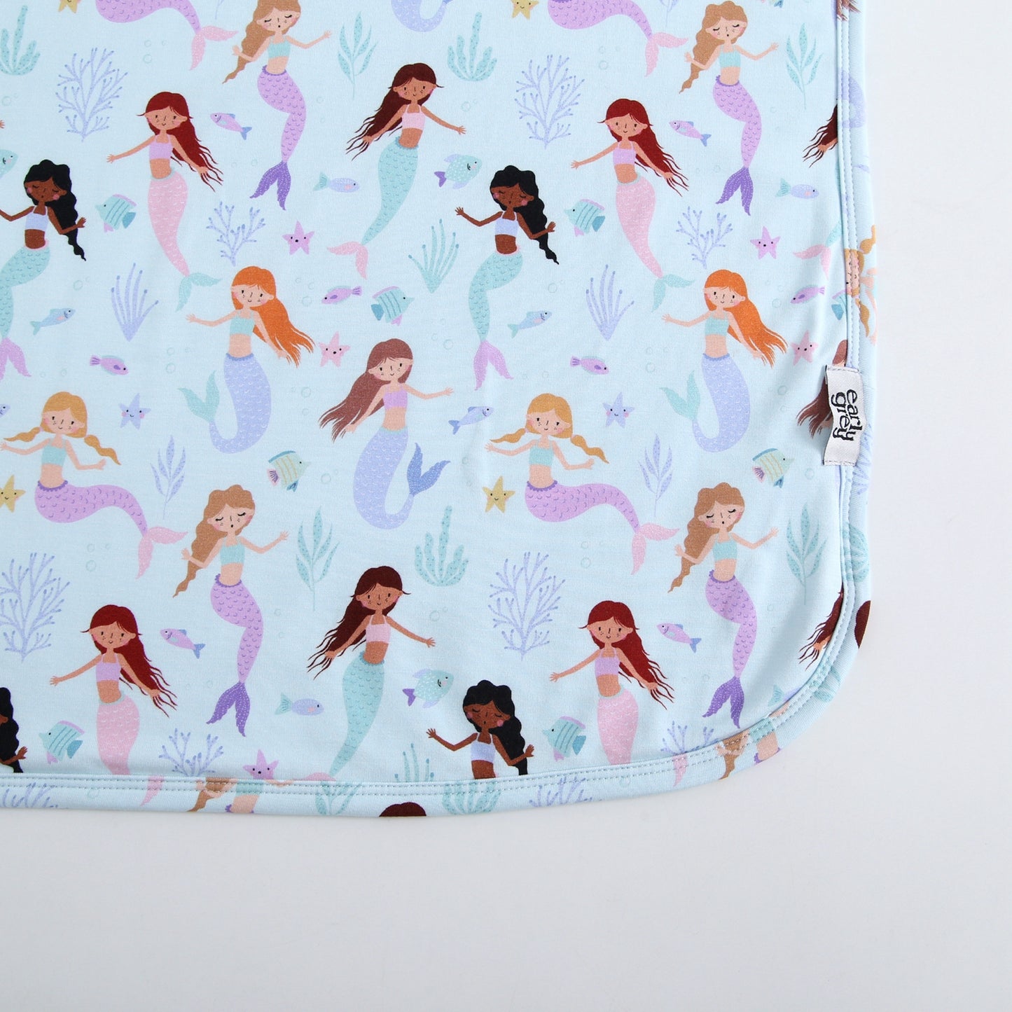 Bamboo/Plush Blanket - 50x70 - Mermaids