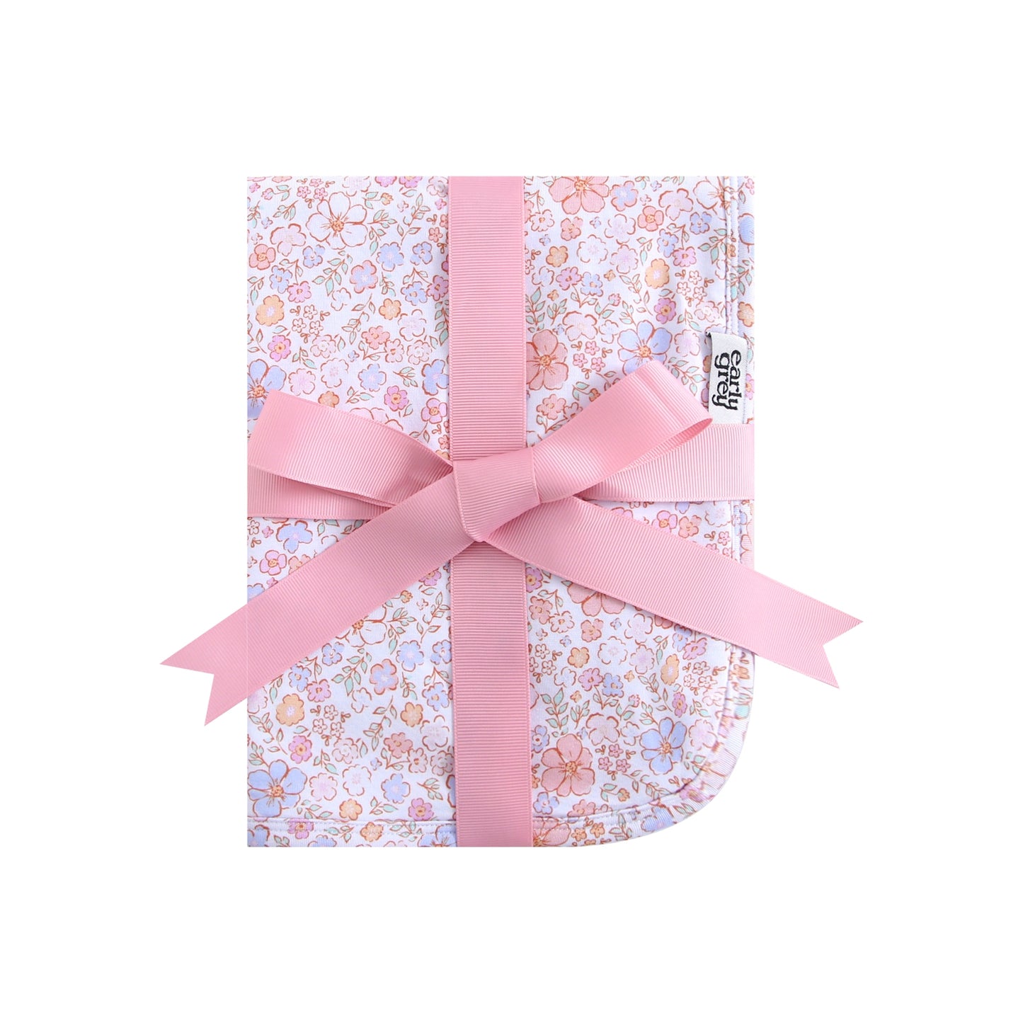 Doll Bamboo/Plush Blanket - 15x19 - Eloise Floral