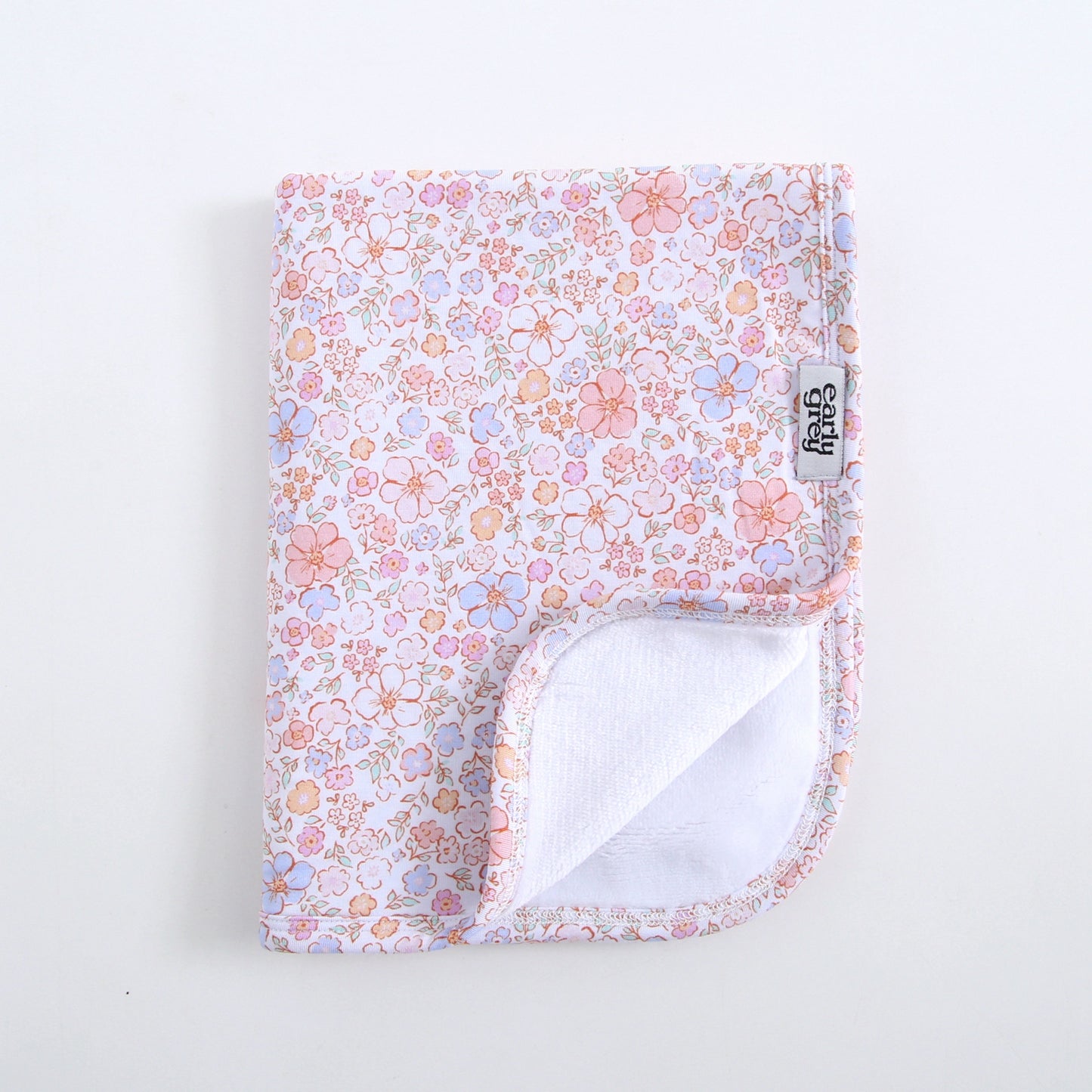 Doll Bamboo/Plush Blanket - 15x19 - Eloise Floral