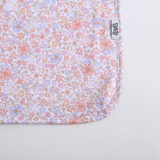 Doll Bamboo/Plush Blanket - 15x19 - Eloise Floral