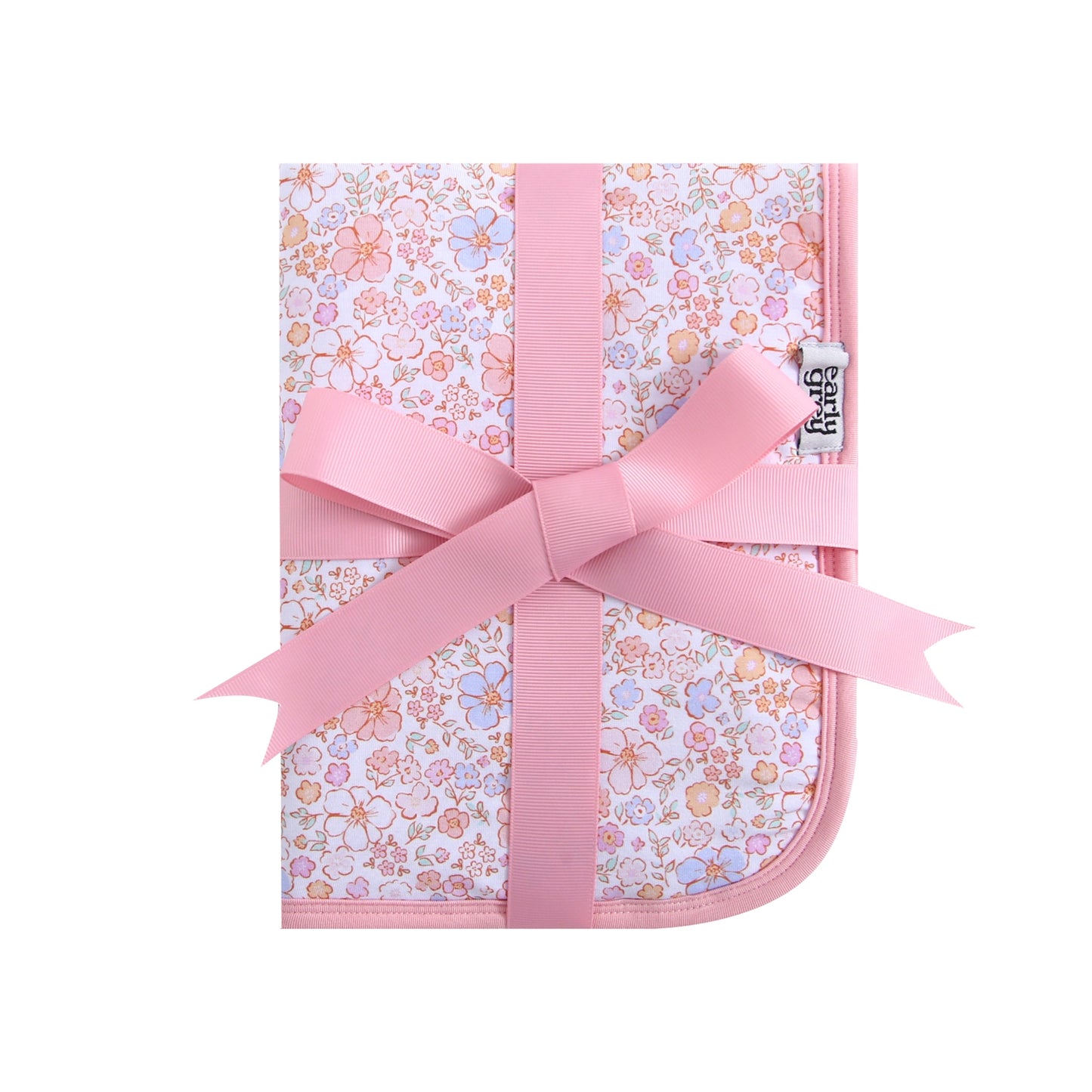 Doll Quilted Bamboo Blanket - 15x19 - Eloise Floral