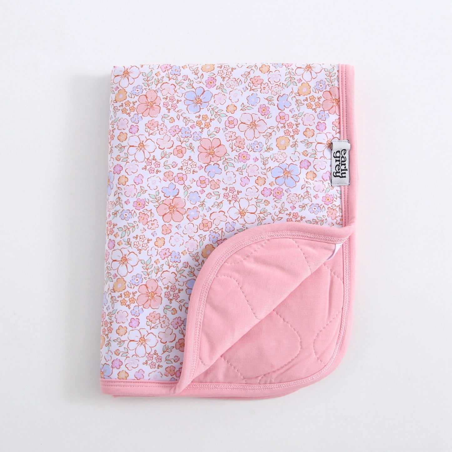 Doll Quilted Bamboo Blanket - 15x19 - Eloise Floral