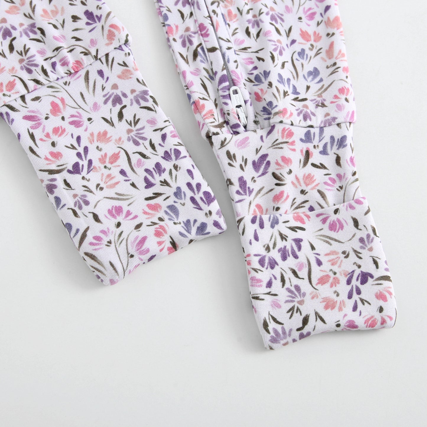 Bamboo Zip Sleeper - Claire Floral