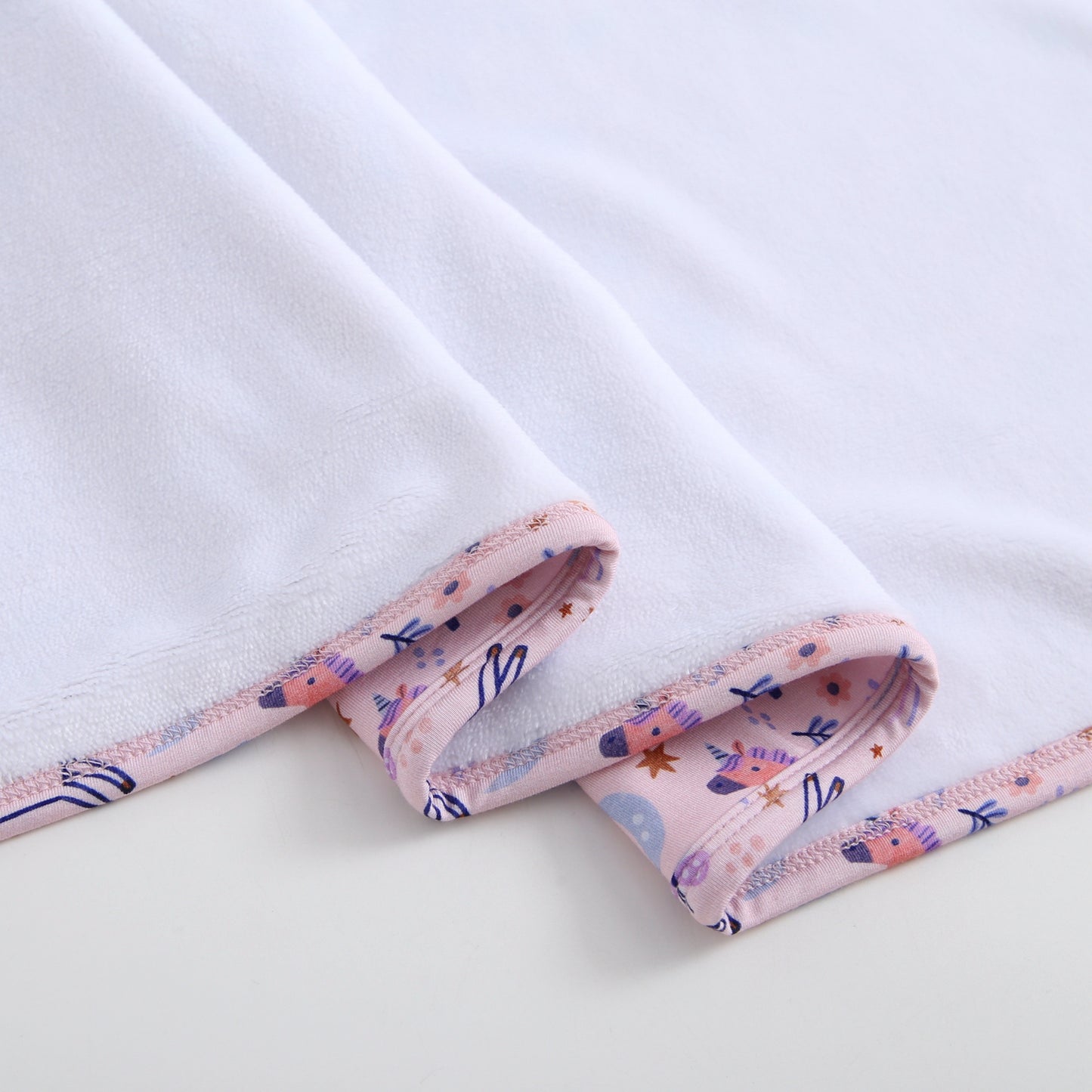 Bamboo/Plush Blanket - 50x70 - Unicorns