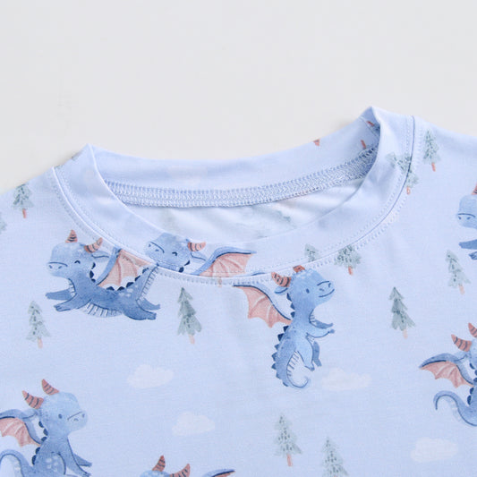 Bamboo 2-Piece Pjs - Dragons