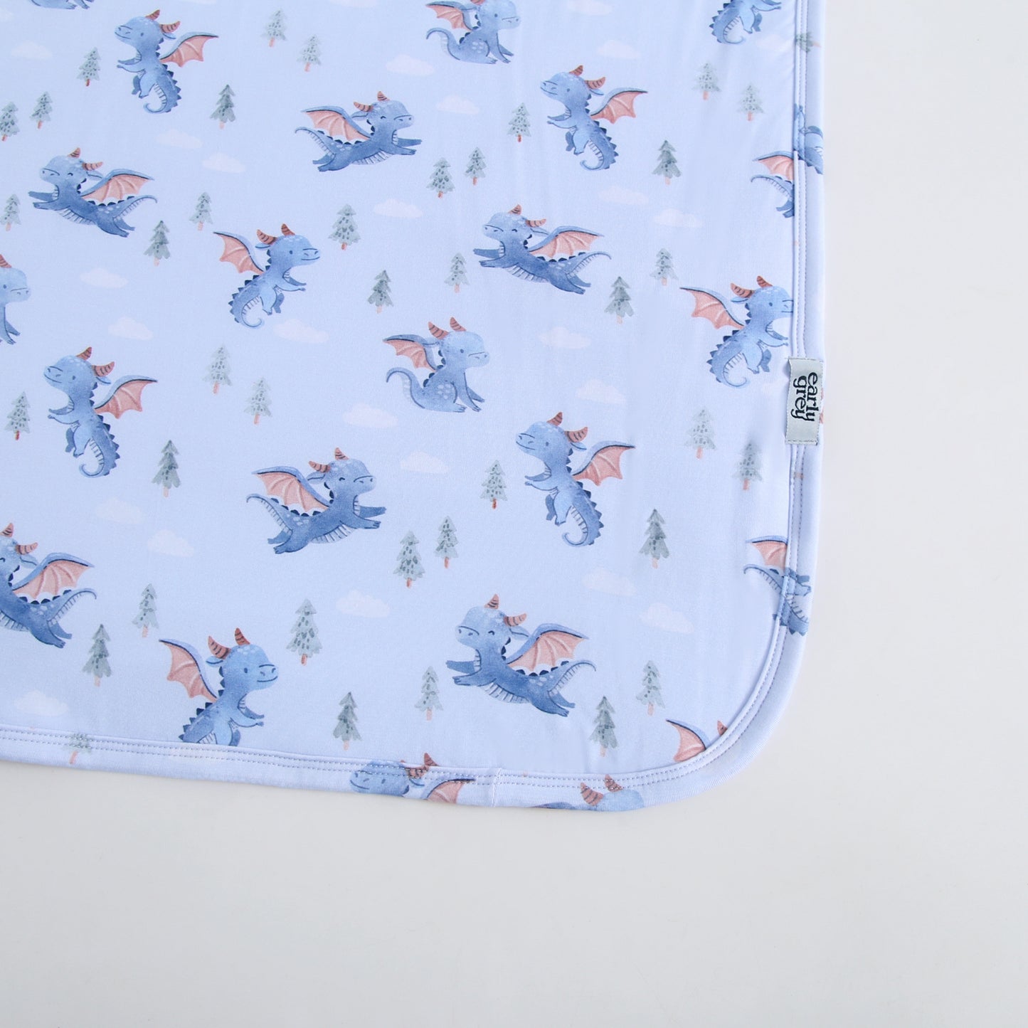 Bamboo/Plush Blanket - 50x70 - Dragons