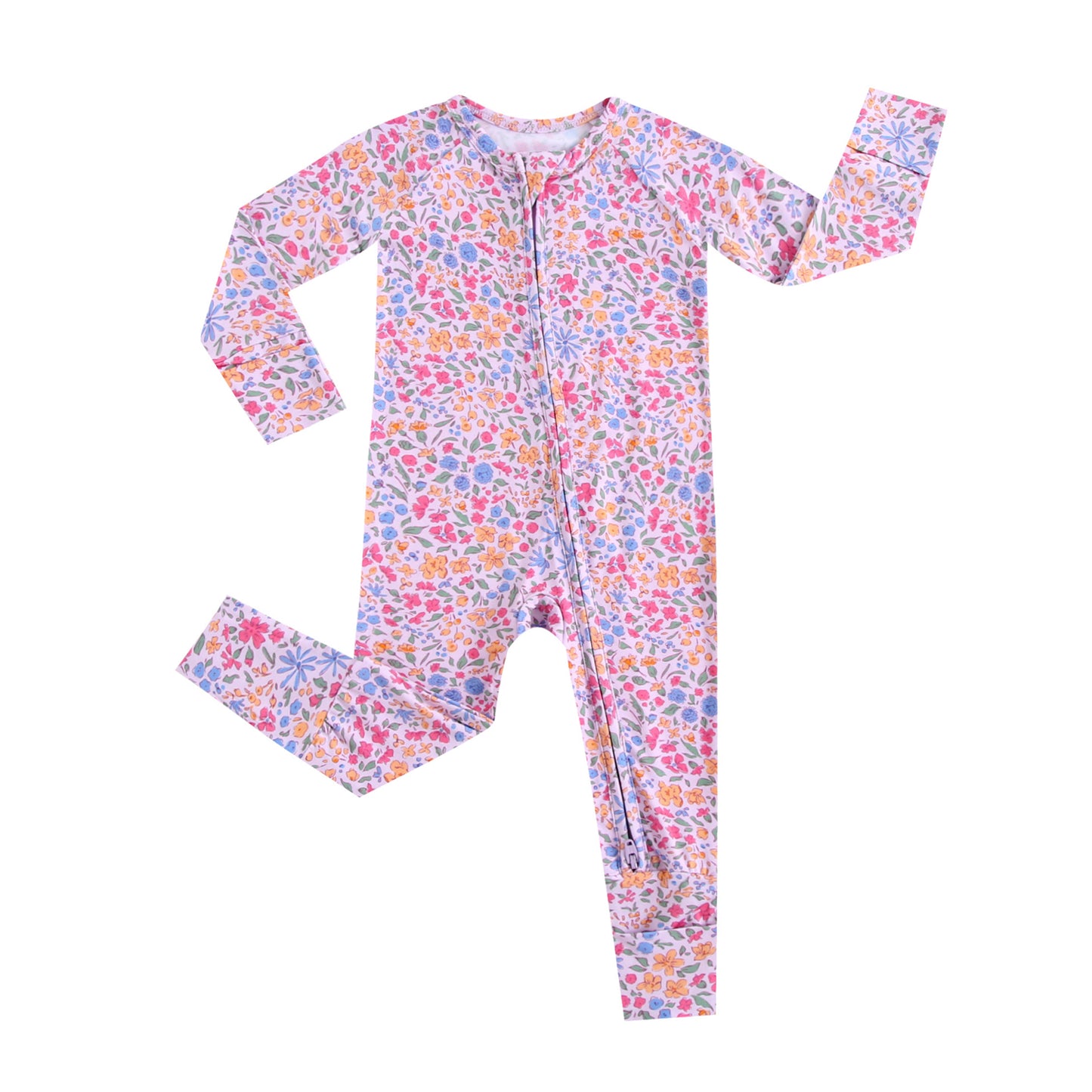 Bamboo Zip Sleeper - Stella Floral