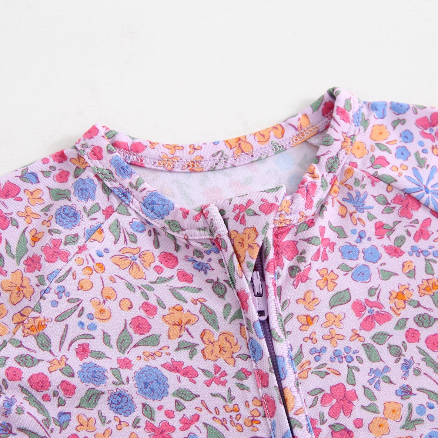 Bamboo Zip Sleeper - Stella Floral