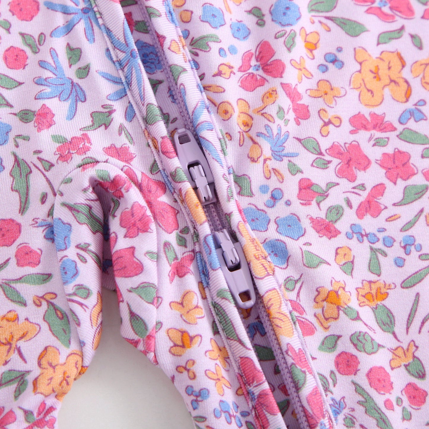 Bamboo Zip Sleeper - Stella Floral