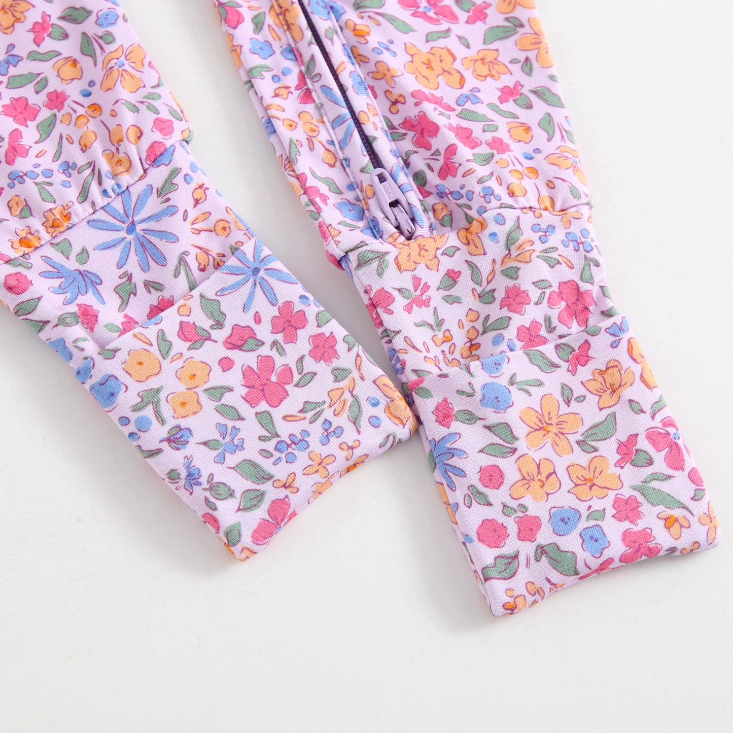 Bamboo Zip Sleeper - Stella Floral
