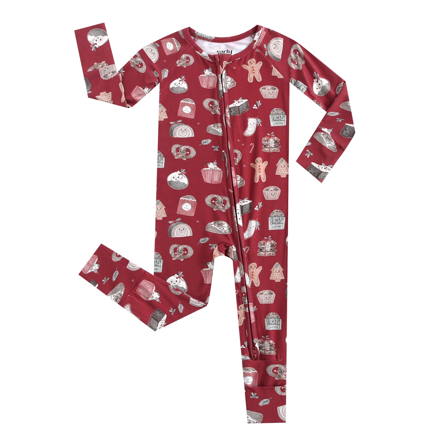 Bamboo Zip Sleeper - Christmas Treats