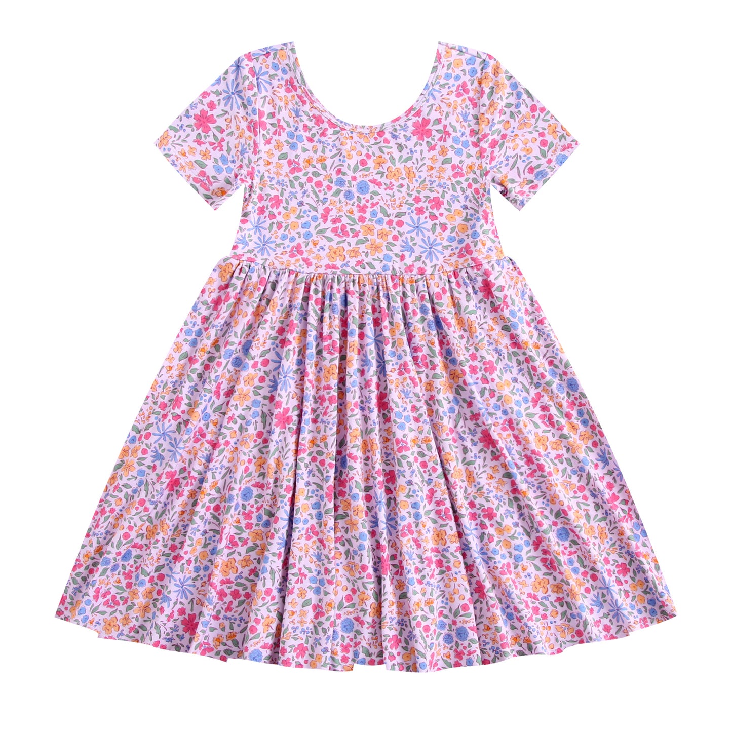 Bamboo Twirl Dress - Stella Floral