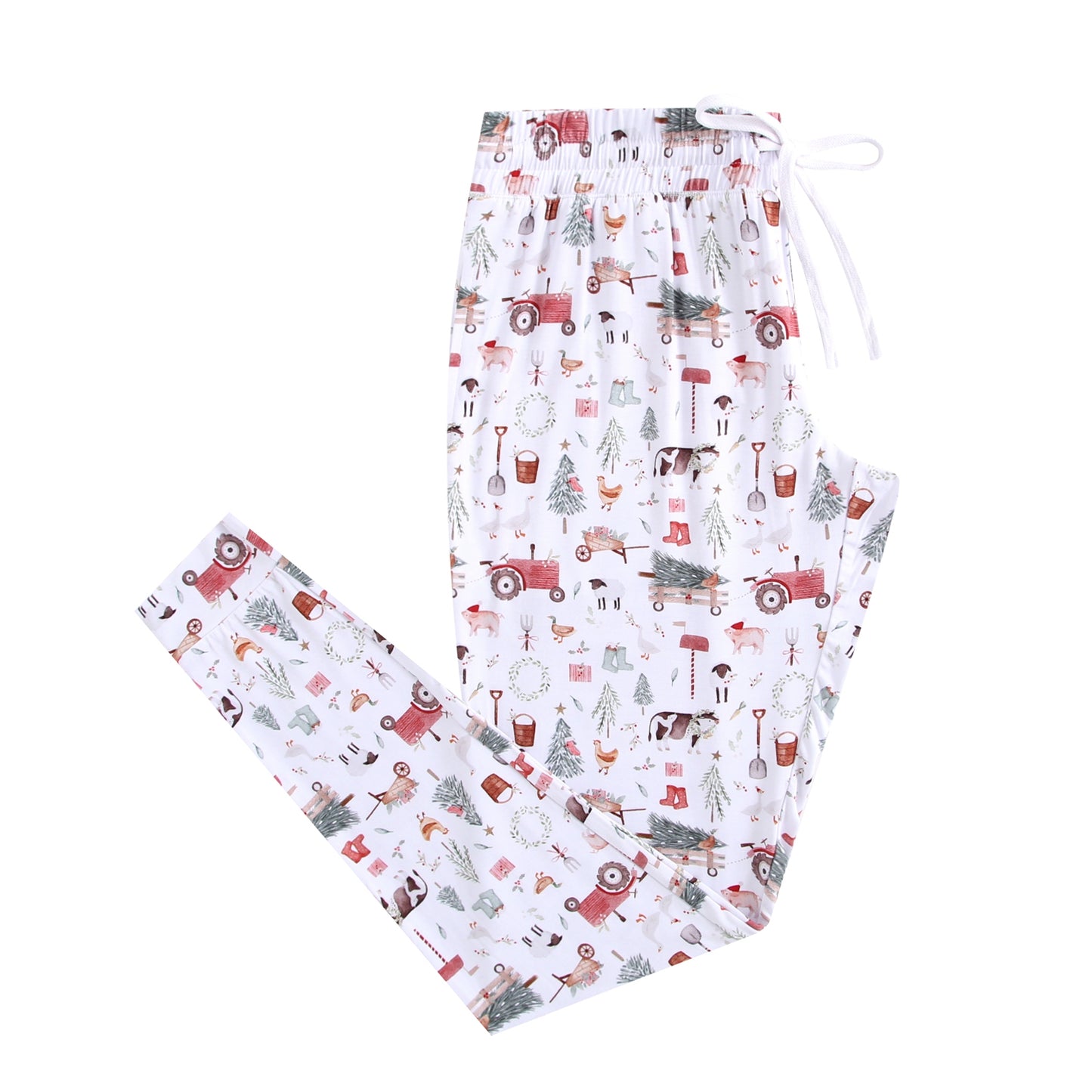 Women's Joggers - Christmas Farm